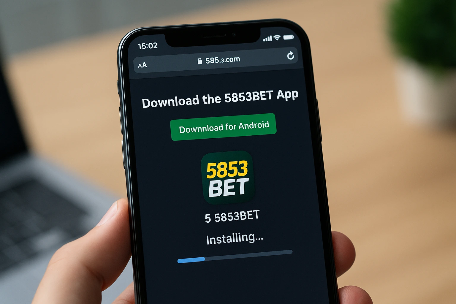 Baixar o 5853BET Cassino App